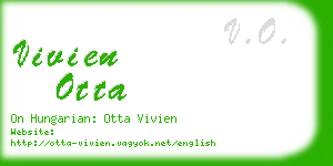 vivien otta business card